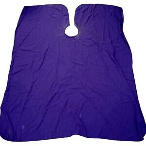 Salon Hair Cutting Cape Sz XL PURPLE CLOTH Water Repels Professional Hair Color